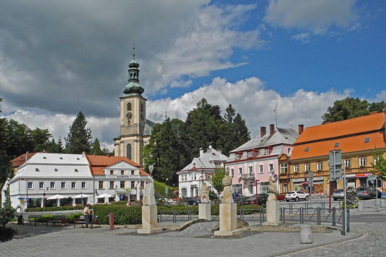 Hotel Dum U Sipku Krásná Lípa Esterno foto